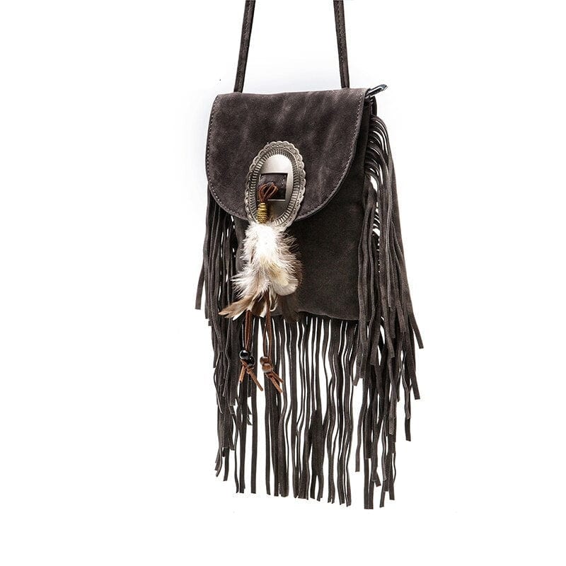 Sac Besace Frange Femme - CharmeTrend