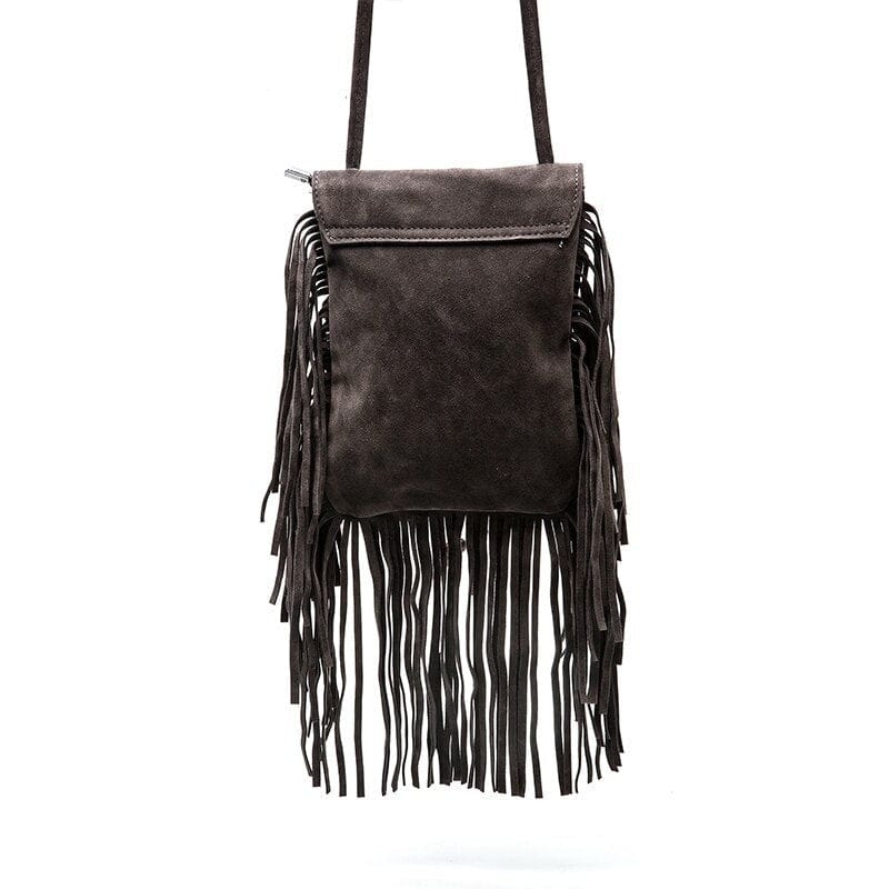 Sac Besace Frange Femme - CharmeTrend