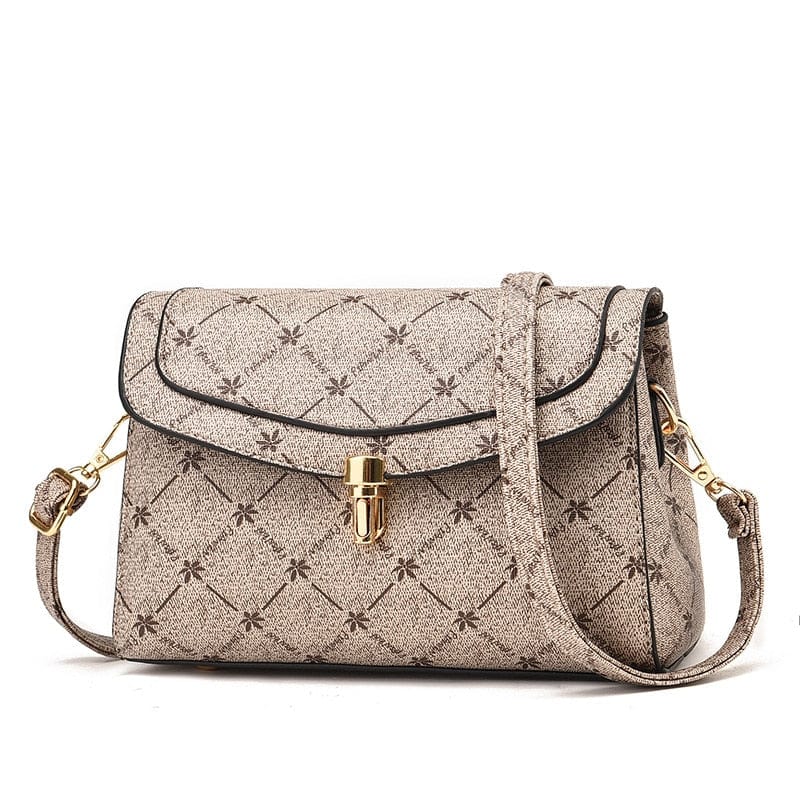 Sac Besace Luxe Femme - Luxury Chic Beige / 21 x 11 x 15cm