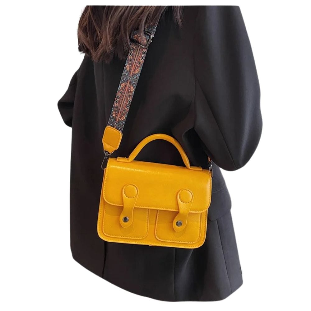 Sac Besace Original Femme - ModeFusion Jaune