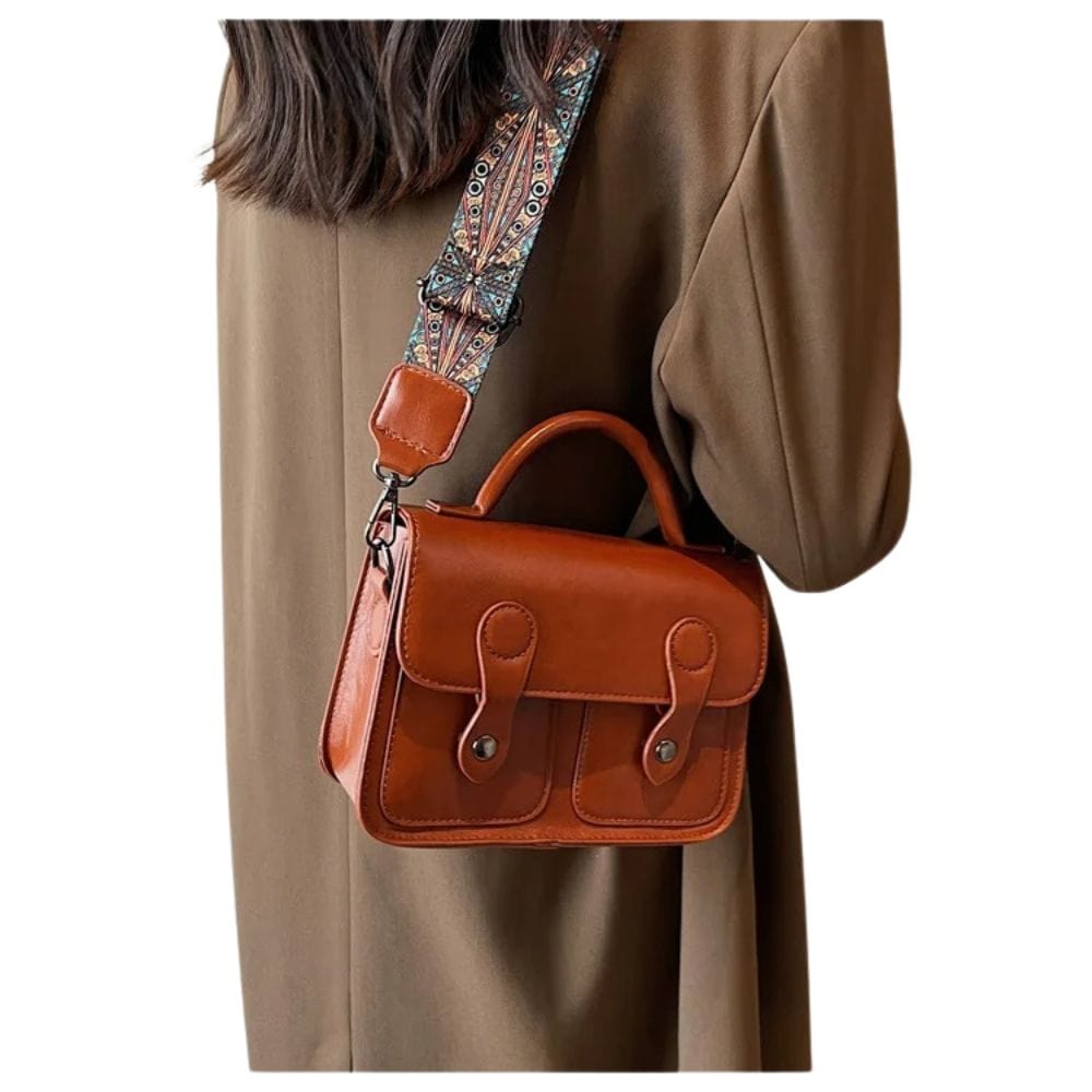 Sac Besace Original Femme - ModeFusion Marron