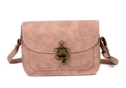 Sac Besace Pas Cher Femme - UrbanChic Rose / 20cm x 14cm x 6cm