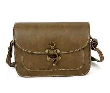 Sac Besace Pas Cher Femme - UrbanChic Vert / 20cm x 14cm x 6cm