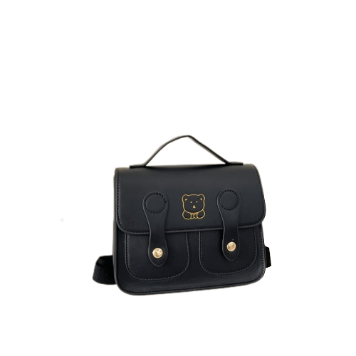 Sac Besace Pour Femme - Style Élégant Noir