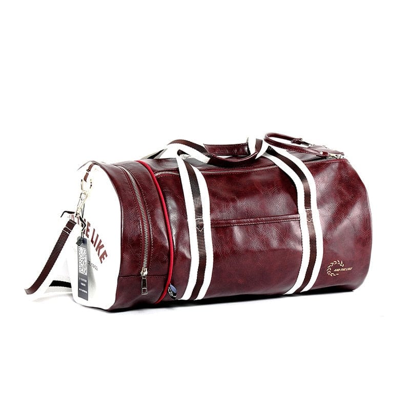 Sac Besace Sport Femme - Sporty Chic Bordeaux / 45 x 30 x 30cm