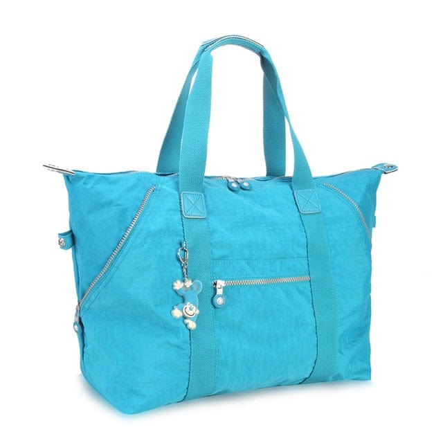 Sac de Voyage à Main Femme - VoyageElle Bleu ciel / 60x17x37cm