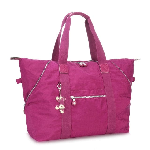 Sac de Voyage à Main Femme - VoyageElle Rose violet / 60x17x37cm