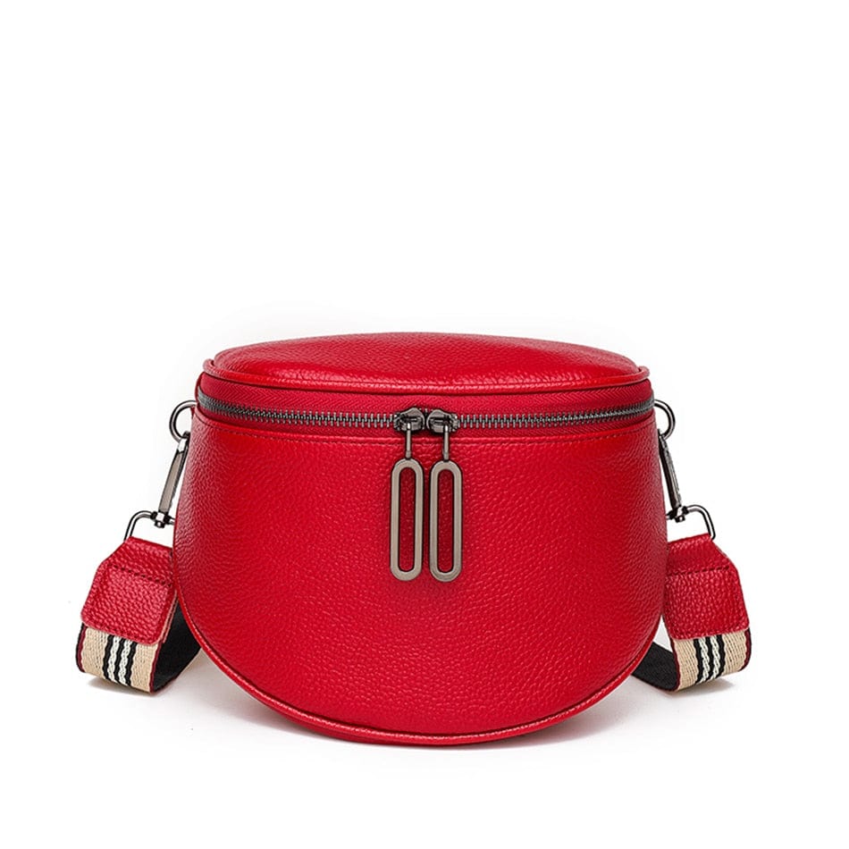 Sac Petite Besace Femme - SacLuxe Rouge