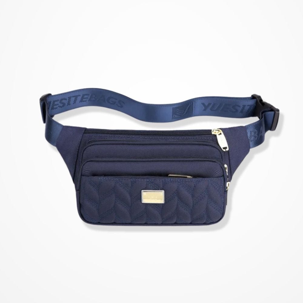 Sac Pochette Banane Femme  Bleu foncé