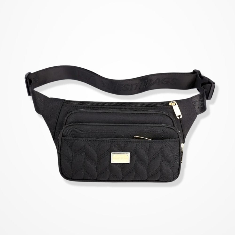 Sac Pochette Banane Femme  Noir