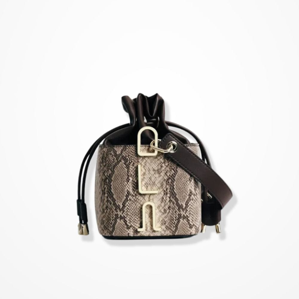 Sac Pochette Bandoulière Seau  Serpent