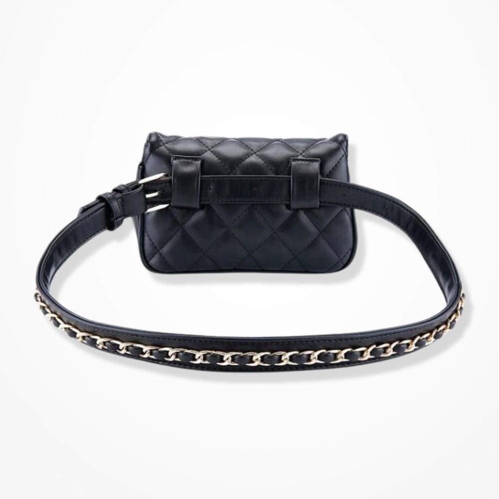 Sac Pochette Ceinture Cuir Femme 