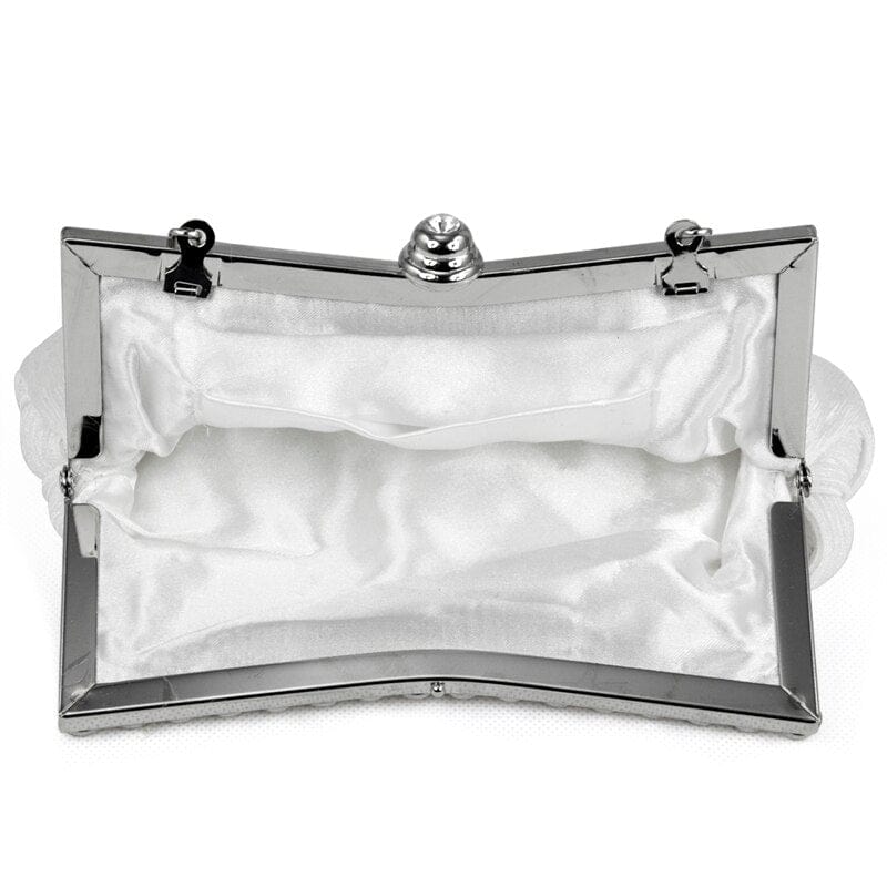 Sac Pochette Soirée Femme - Glam Night Blanc