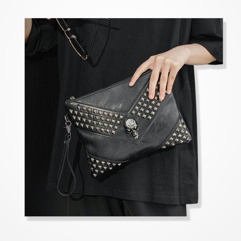 Sac Pochette Tête De Mort 