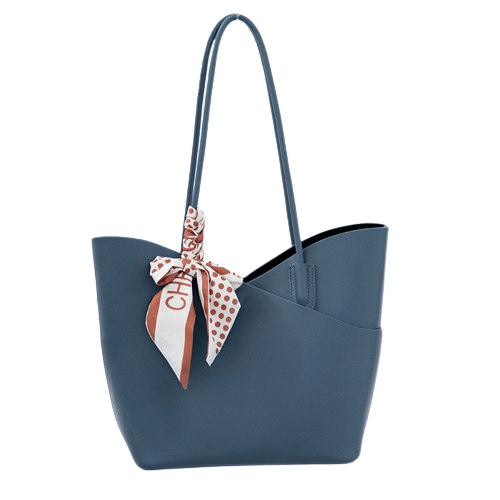 Sacs à Main pour Femme - ÉléganceFéminine Bleu / 25 cm