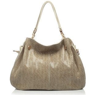 Sacs à Mains Femmes Plusieurs Compartiments - GlamSac Beige