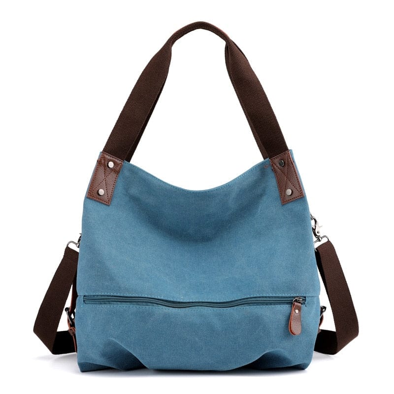 Sacs Besace Femme Toile - ModeFemmes Blueu