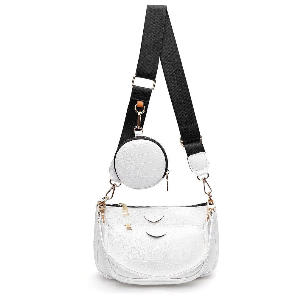 Sacs Femme Besace - Mode Élégance Glamour Blanc